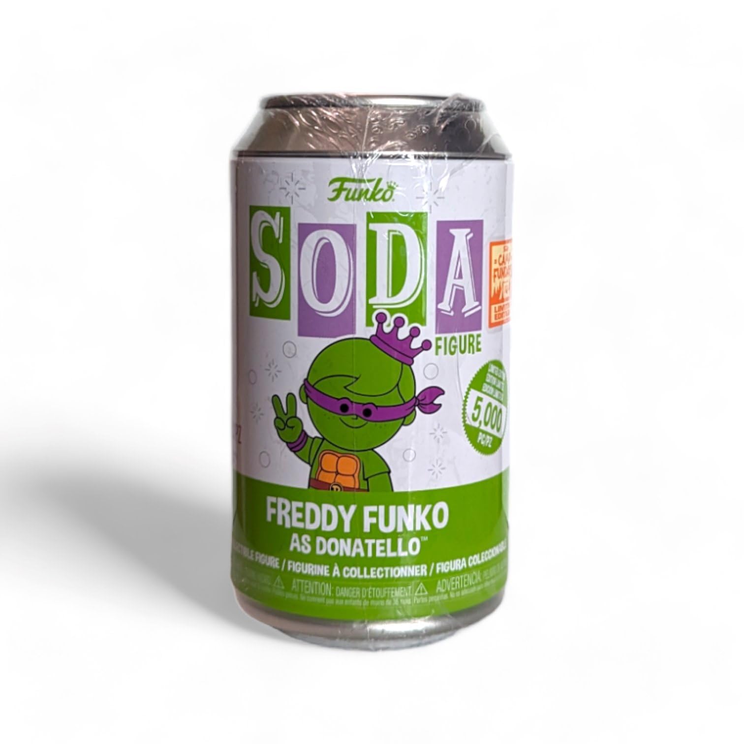 Amazon.com: Funko Vinyl Soda: Camp Fundays 2023 - Freddy as TMNT